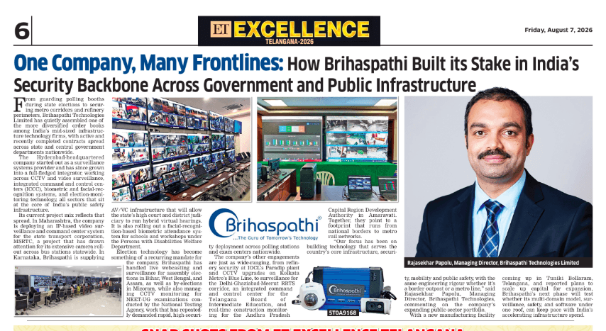 One Company, Many Frontlines: Building India's Security Backbone