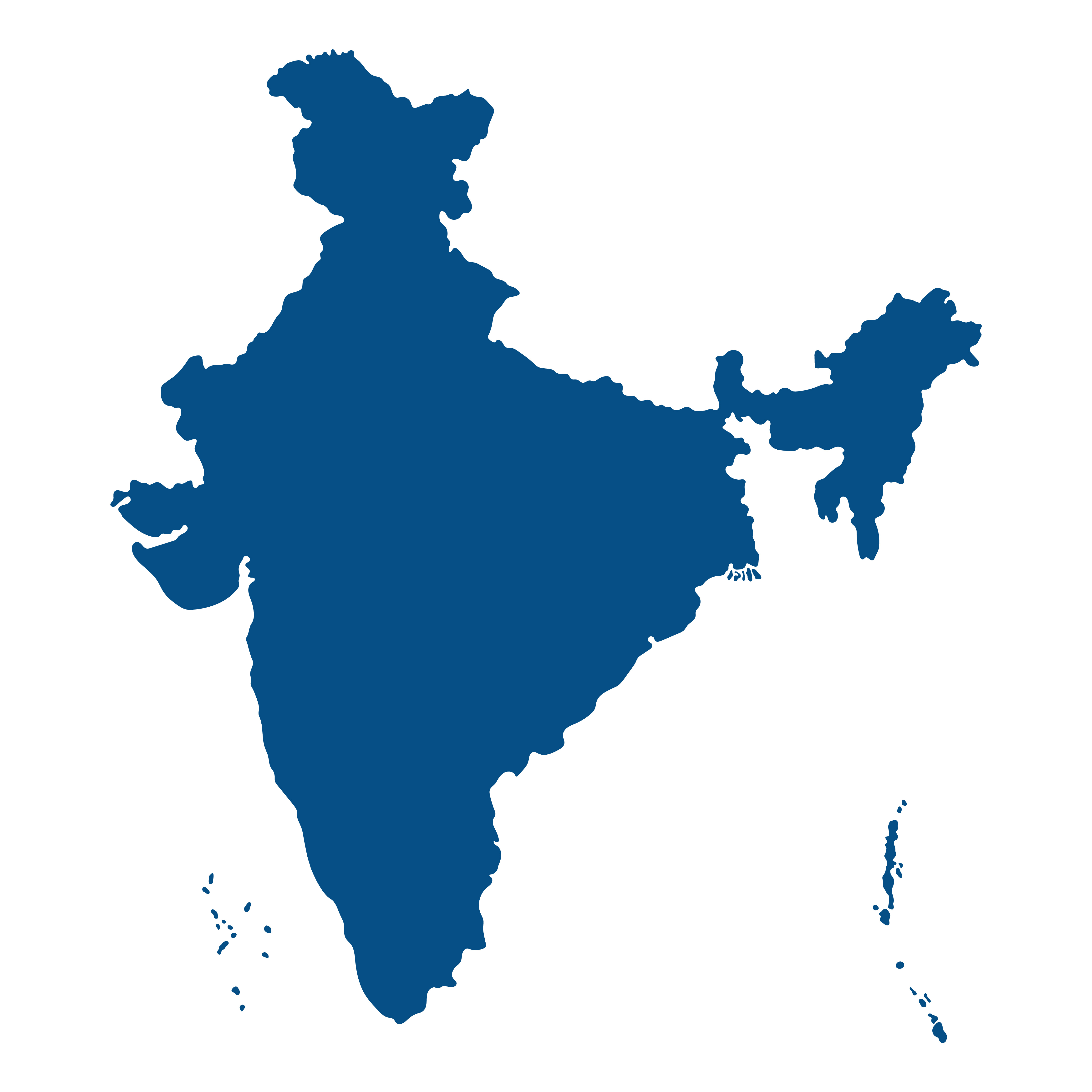 India Map Coverage